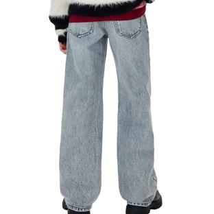 Jean Loose Gris Garçon Calvin Klein Jeans Washed vue 0