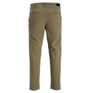 Pantalon Chino Kaki Homme Jack & Jones Tace vue 0