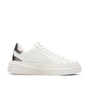 Baskets Blanches/Argent Femme Guess Elbina vue 0