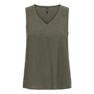T-Shirt Kaki Femme Only Onlselina pas cher