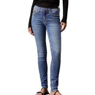 Jean Skinny Fit Bleu Foncé Femme Calvin Klein Jeans J20J222755 pas cher