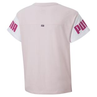 T-shirt Rose Fille Puma G Pp Clbk vue 0