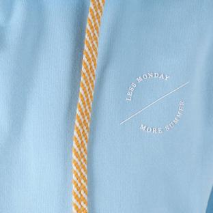 Sweat Manches Courtes Bleu Homme Deeluxe Disco vue 2