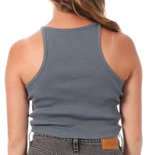 Débardeur Gris Femme Superdry Racer vue 2