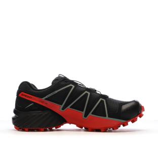 Chaussures de randonnées Noires/Rouges Homme Salomon Speedcross vue 2