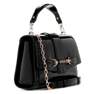Sac à main Vernis Noir Femme Guess Nolana vue 2