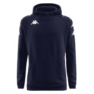 Sweat à Capuche Marine Homme Kappa Diano vue 0