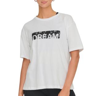 T-shirt Blanc Femme Only Space Life vue 0
