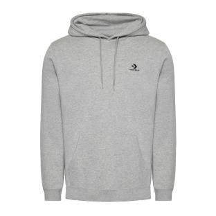 Sweat à capuche Gris Mixte Converse Star Chev pas cher