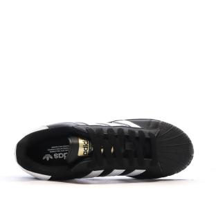 Baskets Noires/Blanches Homme Adidas Superstar Xlg vue 4