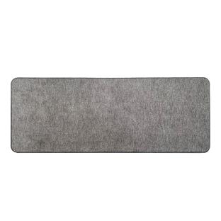 Tapis Gris Clair Luance 45x120cm Velours pas cher