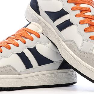 Baskets Blanc/Marine Homme Teddy Smith120597 vue 0