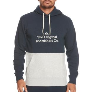 Sweat Gris Homme Quiksilver Emboss vue 0