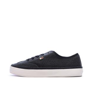 Baskets Marines Femme Tommy Hilfiger Washed pas cher