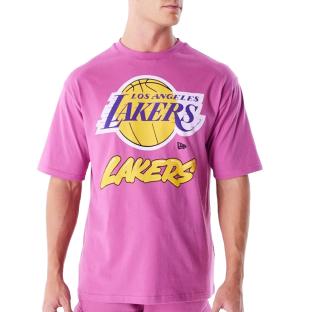 T-Shirt Rose Homme New Era Loslak pas cher