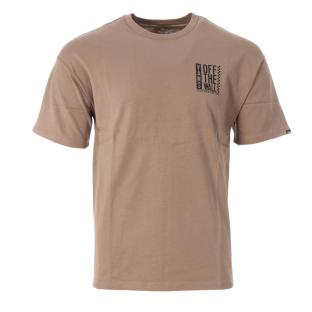 T-shirt Taupe Homme Vans Logo Ss Tee Tpt 2 pas cher