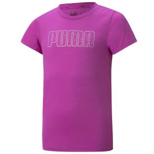 T-Shirt Rose Fille Puma Runtrain pas cher