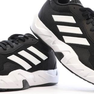 Chaussures de Sport Noir/Blanc Homme Adidas Amplimove Trainer vue 7
