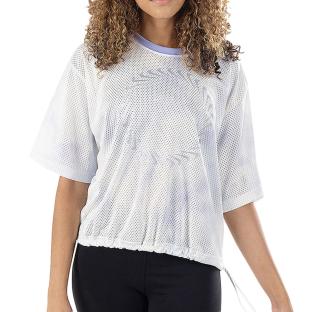 T-shirt Blanc/Mauve Femme Nike Icon Clash pas cher