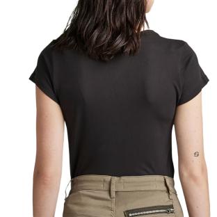T-shirt Noir Femme G-Star Raw Eyben D21314-4107 vue 0