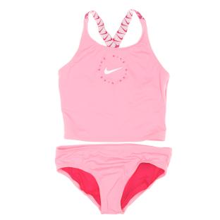 Maillot de bain 2 pieces Rose Fille Nike NESSB716 pas cher