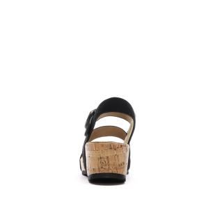 Sandales Noires Femme Chattawak Lilou vue 3