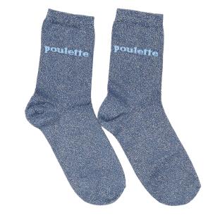 Chaussettes Bleues Femme Twinday Poulette vue 0