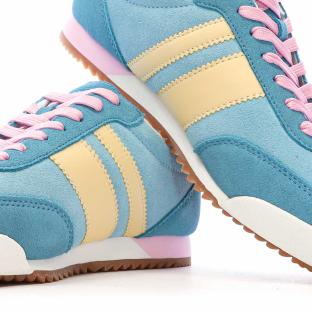 Baskets Turquoise/Rose Femme Teddy Smith 120132 vue 7