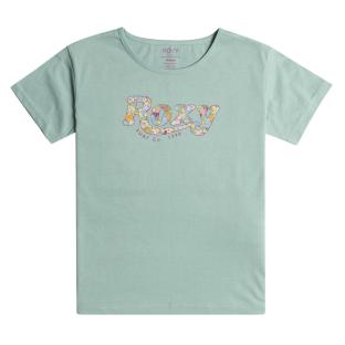 T-shirt Vert Fille Roxy Day And Night 25 vue 0