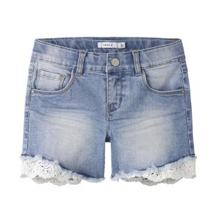 Short Bleu Fille Name it Sallis vue 3