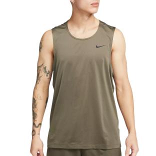 Débardeur de Sport Kaki Homme Nike M Nk Df Ready pas cher