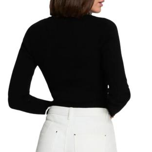 Pull Noir Femme Morgan MBANBIN vue 0