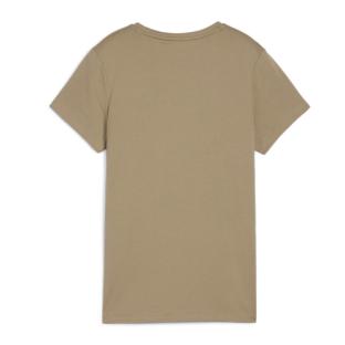 T-shirt Beige Femme Puma Ess+ Embroid vue 2