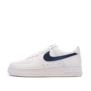 Baskets Blanc/Bleu Homme Nike Air Force 1 '07 Lv8 vue 0