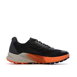 Chaussures de Trail Noir/Orange Homme Adidas Terrex Agravic vue 2
