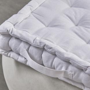 Coussin de Sol Blanc Today 40x40x10cm vue 0