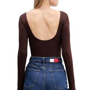 Body Marron Femme Tommy Hilfiger Silver vue 0