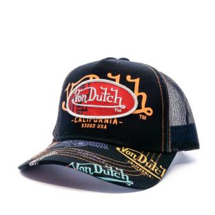 Casquette Noir Homme Von Dutch BRA pas cher