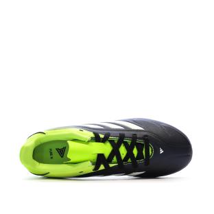 Zapatillas de fútbol negras/amarillas para niños Adidas Copa Pure III Club FG/MG ver 0