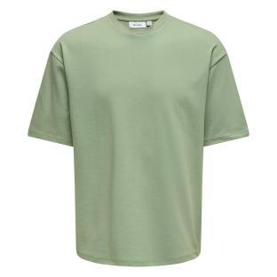 T-shirt Vert Homme Only & Sons Caspian pas cher