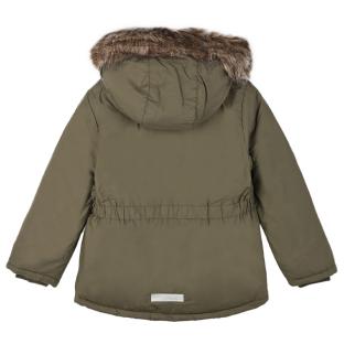 Parka Kaki Fille Name it Kfmace vue 2