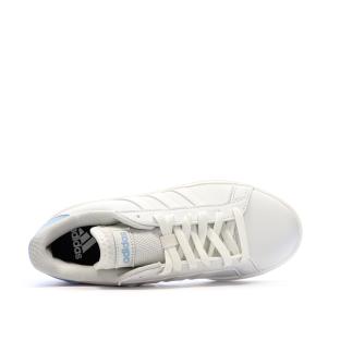 Baskets Blanc Femme Adidas Grand Court Base 2.0 vue 0