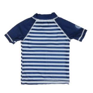 Lycra anti UV Marine/Bleu Garçon Arclo Rayé vue 2