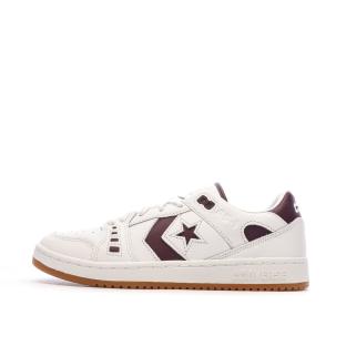 Baskets Blanches Homme Converse Leather pas cher