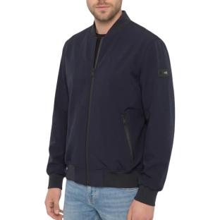 Veste Bomber Marine Homme Schott LAYTON vue 0