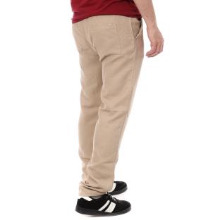 Pantalon Toile Marron Homme RMS26 5690 vue 2