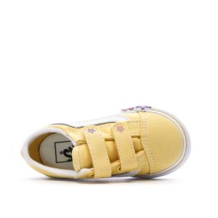 Baskets Jaune Garçon Vans Old Skool Glow Summer Nights vue 4