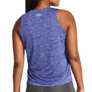 Débardeur Bleu Femme Under Armour 1383656 vue 2