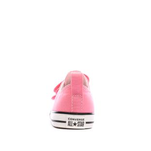 Baskets Roses Fille Converse Chuck Taylor All Star 709447C vue 3