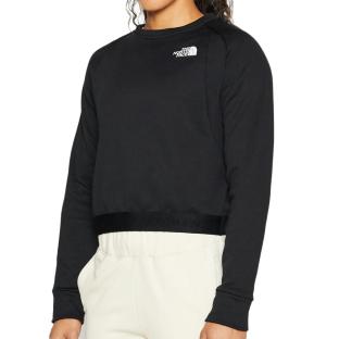 Sweat Noir Femme The North Face Crew Fleece pas cher